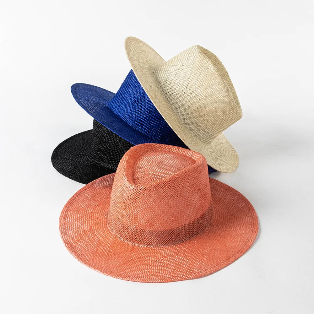 Women's Summer Hat Wide Brim Panama Hats